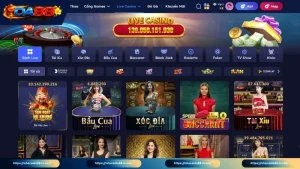 Điểm qua các dòng sản phẩm Live Casino Online chủ lực hiện nay