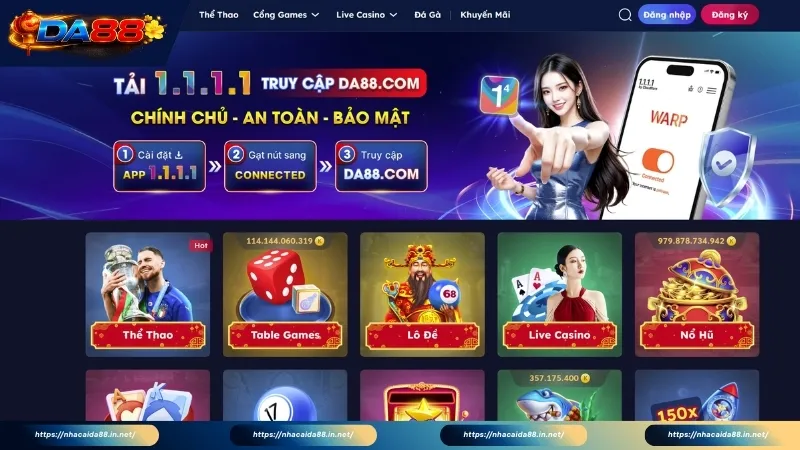 Nhà cái DA88 ra đời năm 2023 bởi Ladbrokes Plc