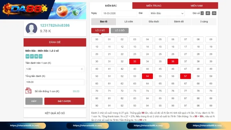 Tổng hợp các phương pháp đánh lô đề online DA88 hiệu quả